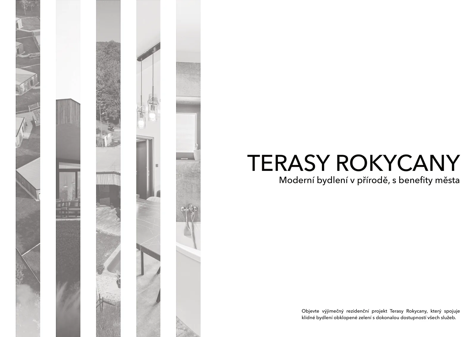 Brožura Terasy Rokycany — strana 1